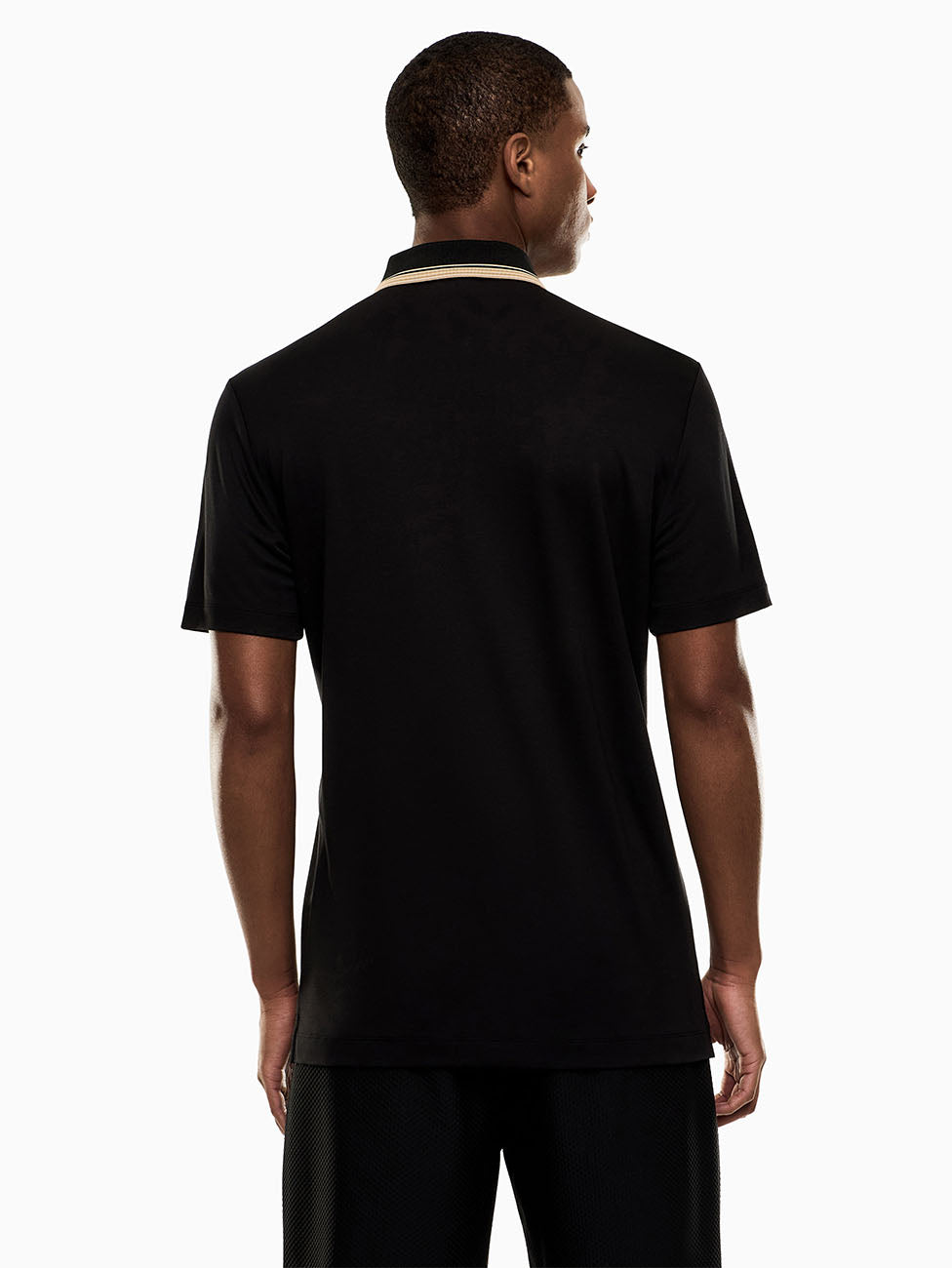 EA7 Premium Label Jersey Polo Shirt