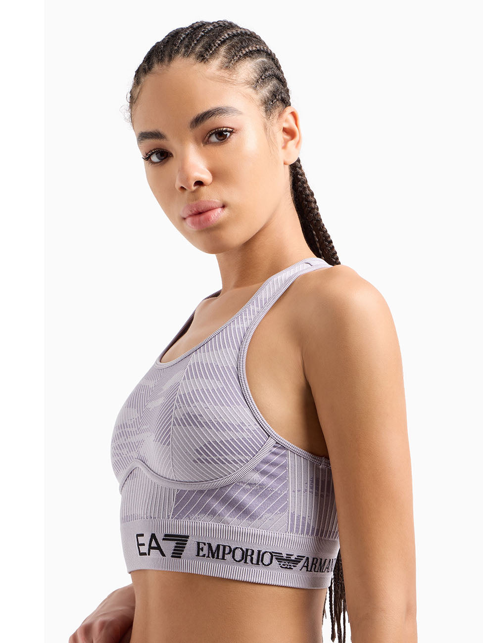 EA7 Dynamic Athlete Vigor7 Sports Bra