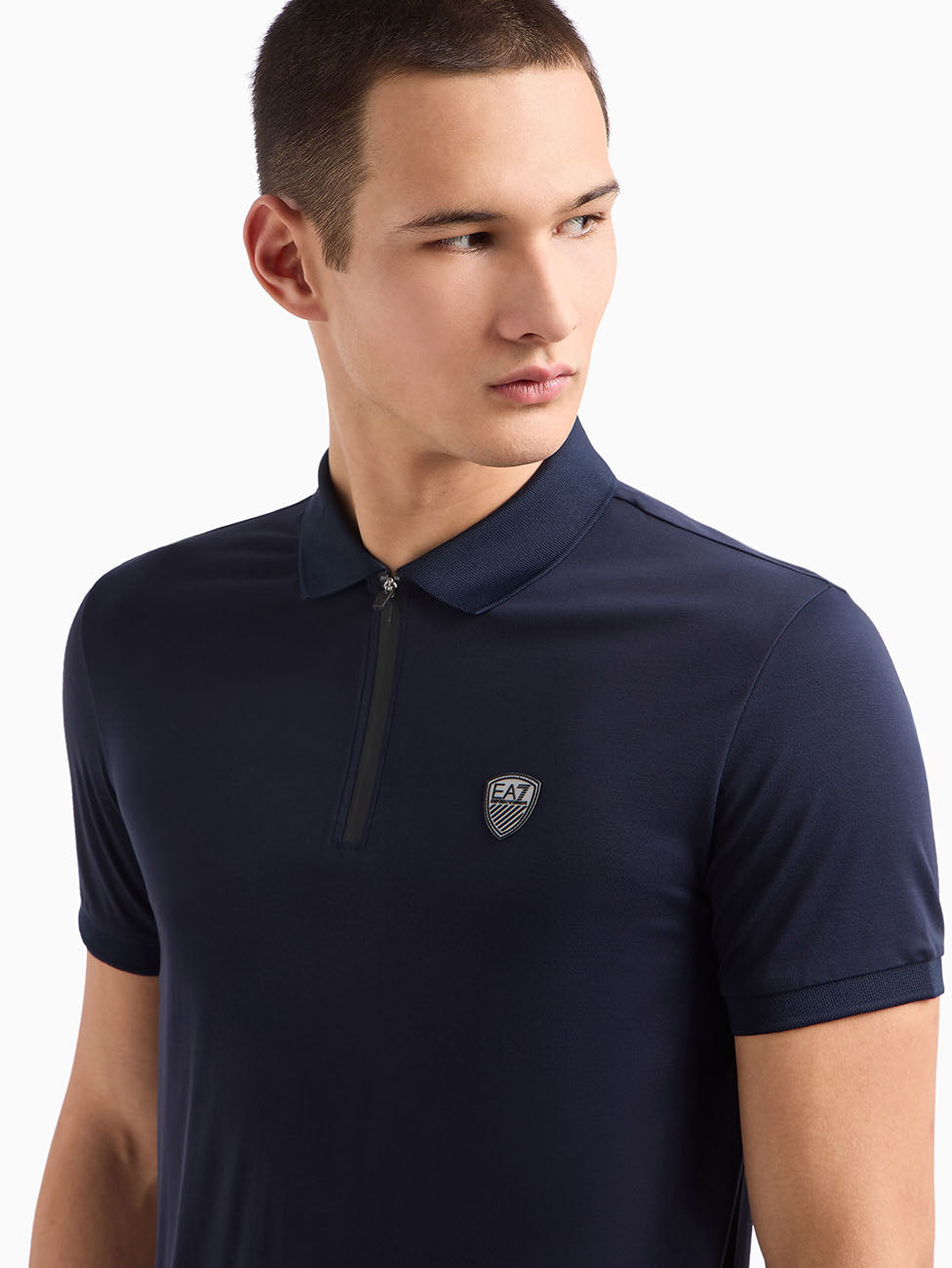 EA7 Premium Shield Polo Shirt