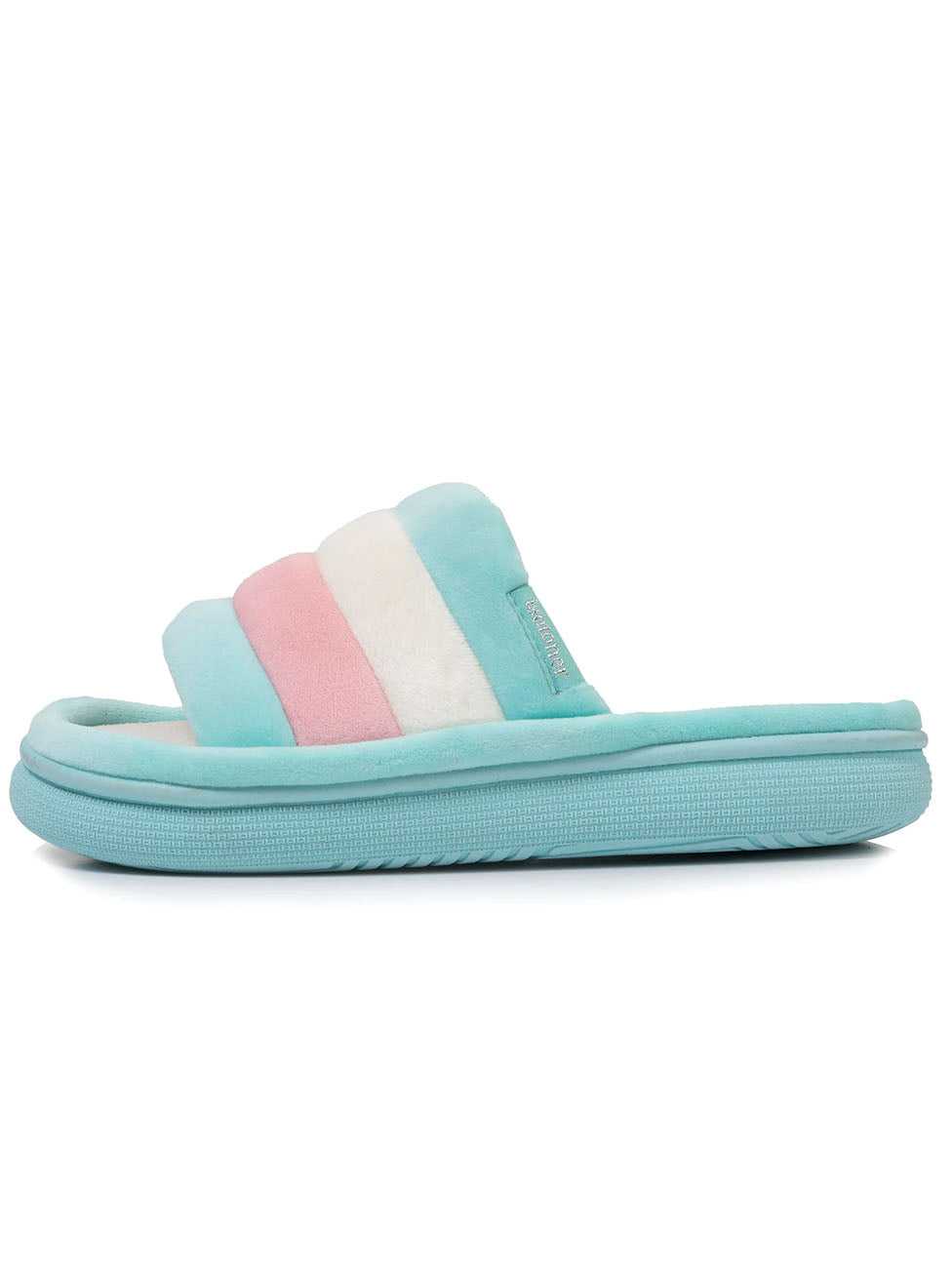 Isotoner Women's Heather Multi-Color Xtra Bloup Slippers