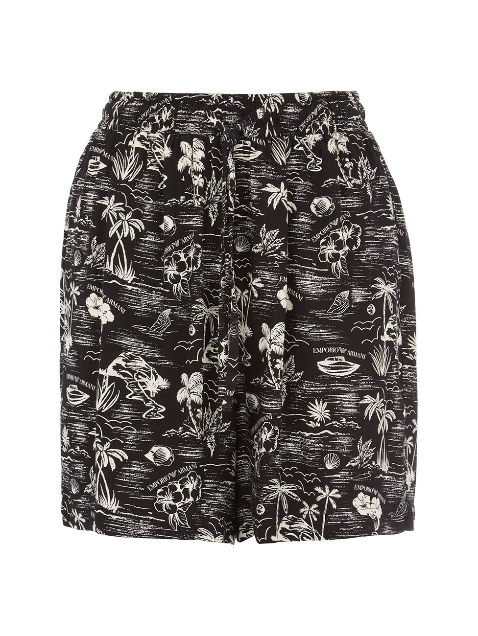 Emporio Armani Printed Beach Shorts