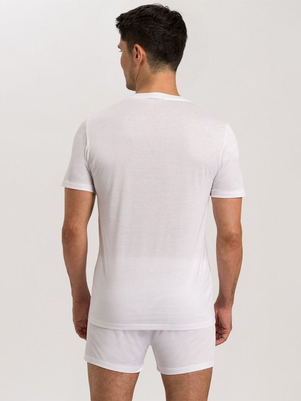 Hanro Cotton Sporty V-Neck T-Shirt