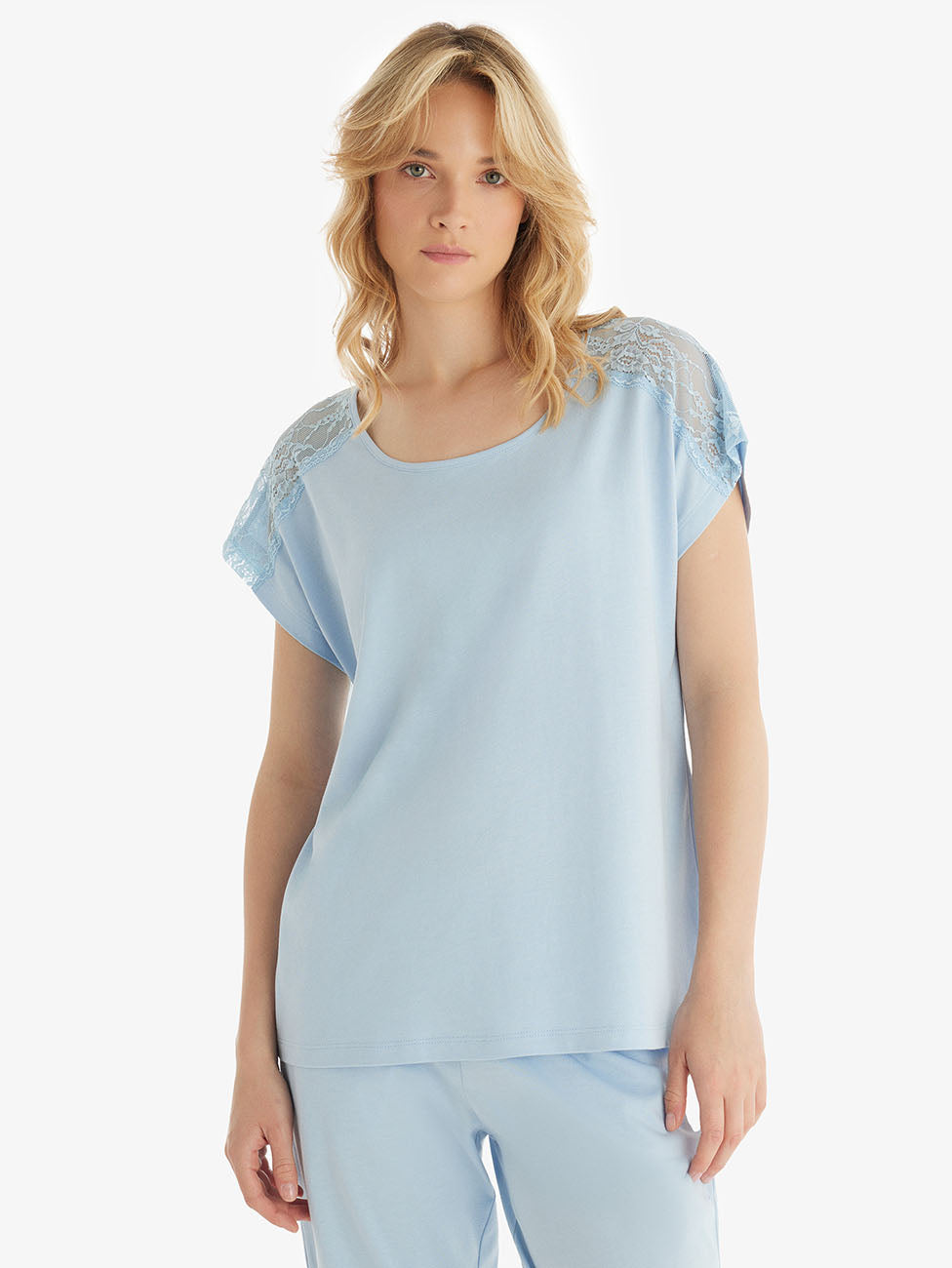 Blackspade Light Blue Women's Pyjama Set