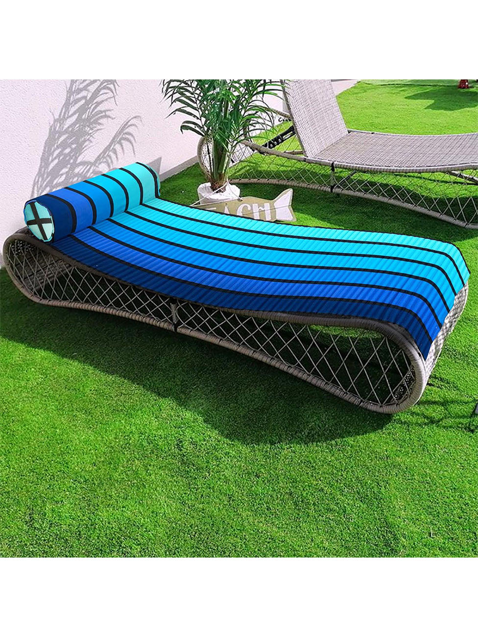 Le Comptoir De La Plage Blue Mattress