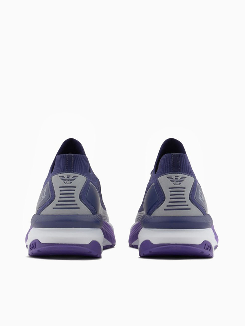 EA7 Medieval Blue Crusher Sonic Knit Sneakers