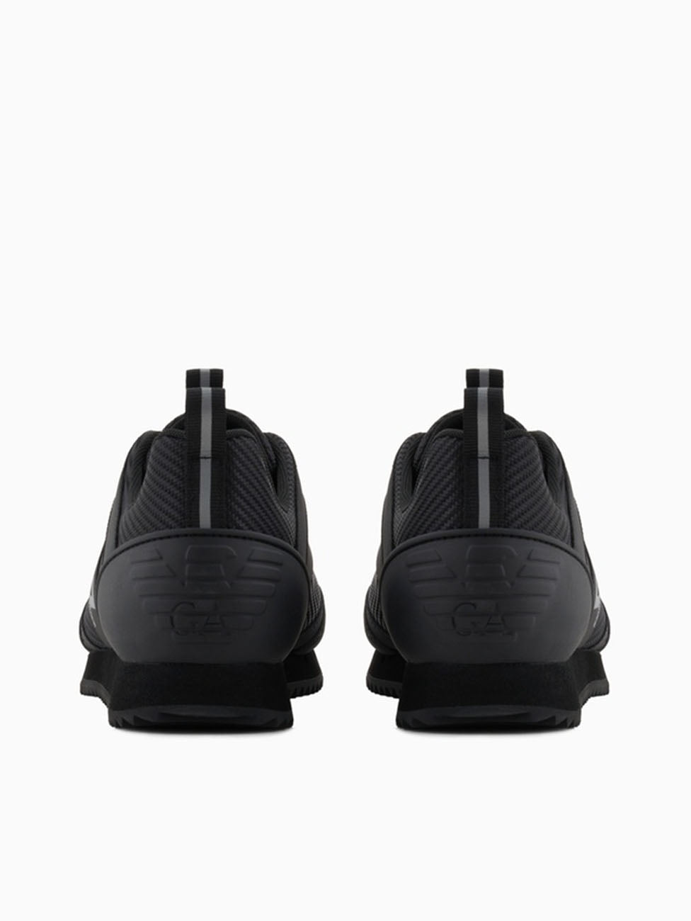 EA7 Triple Black & Silver Sneakers