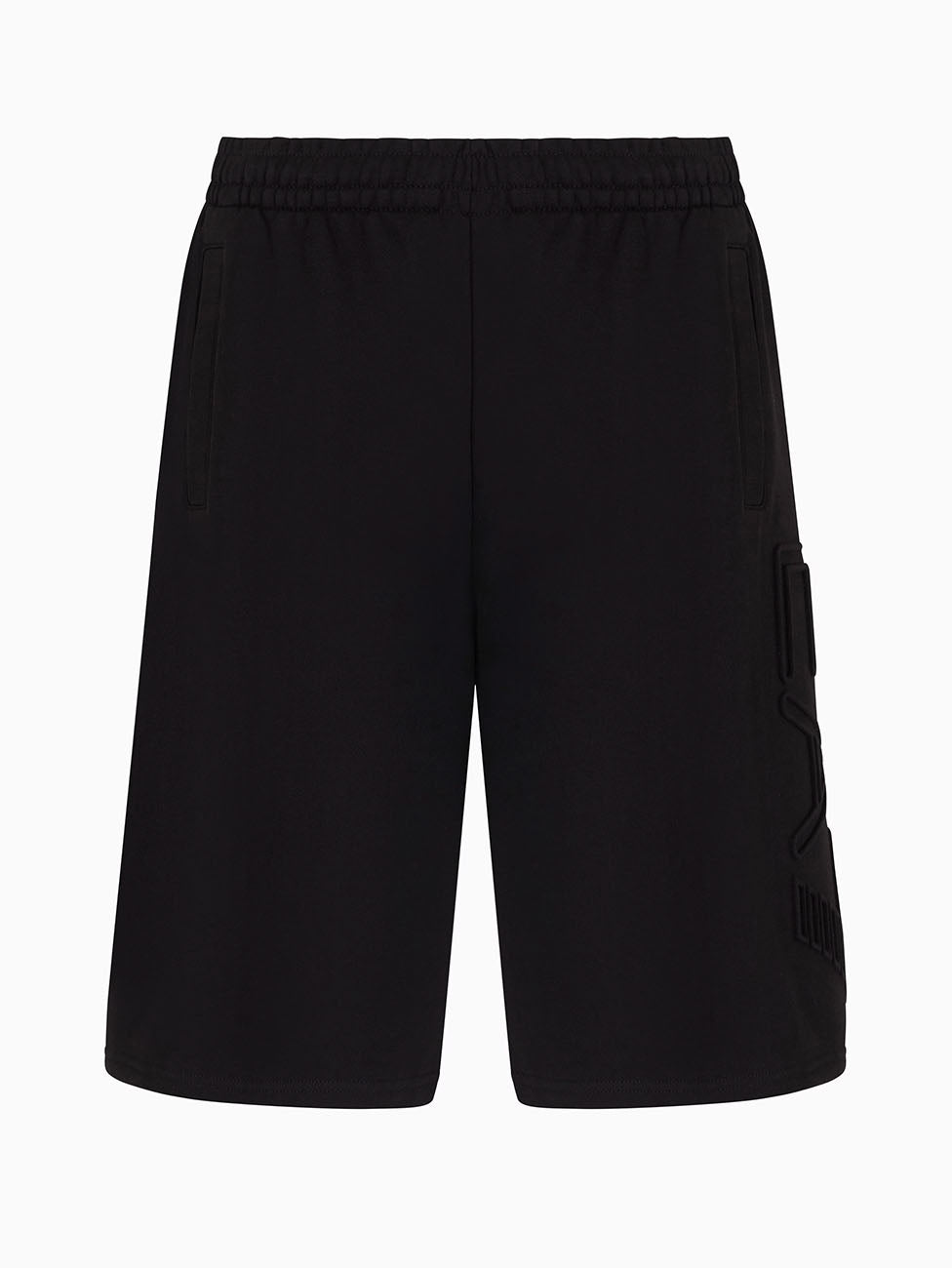 EA7 Logo Series Organic-Cotton Bermuda Shorts