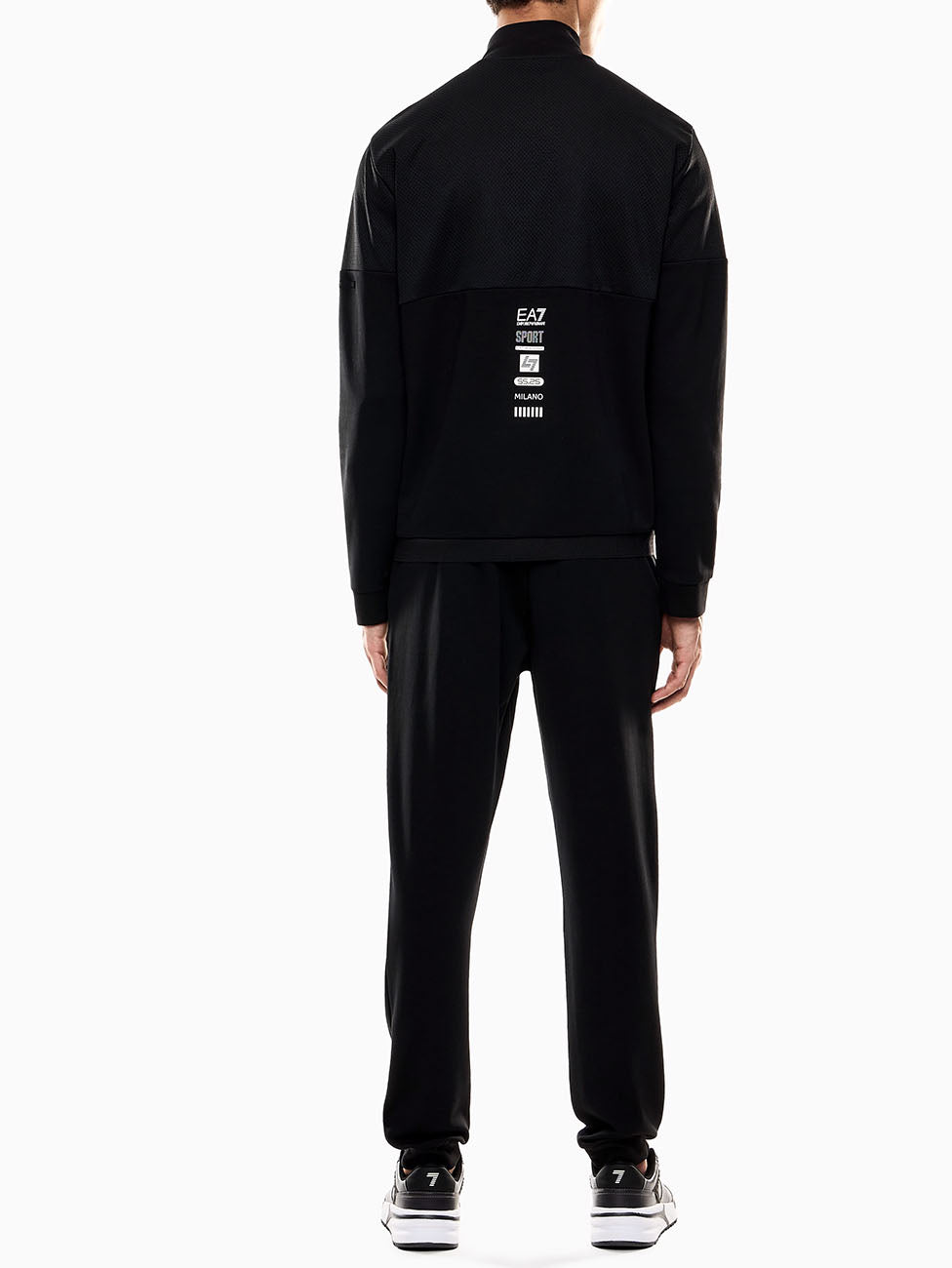 EA7 Cotton-Blend Tracksuit