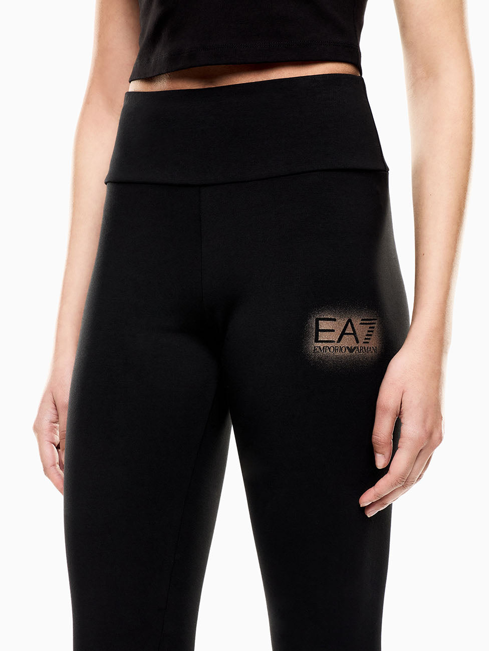 EA7 Visibility Stretch-jersey Leggings