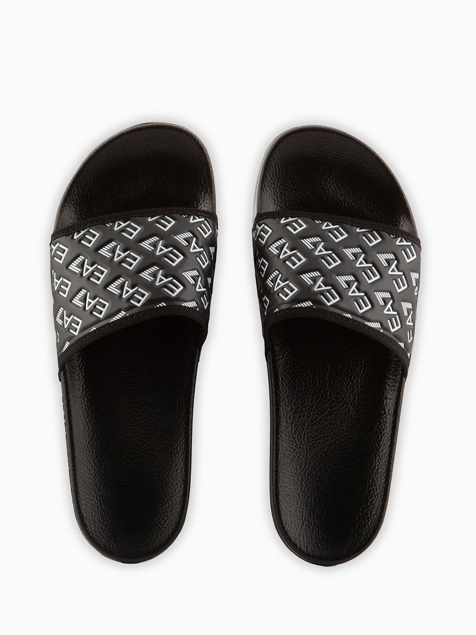 EA7 Black Water Sport Beach Slippers