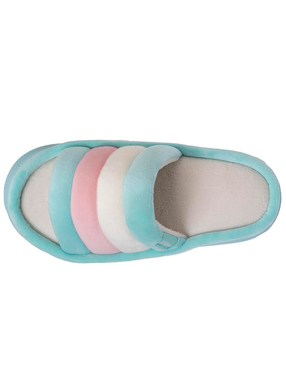 Isotoner Women's Heather Multi-Color Xtra Bloup Slippers