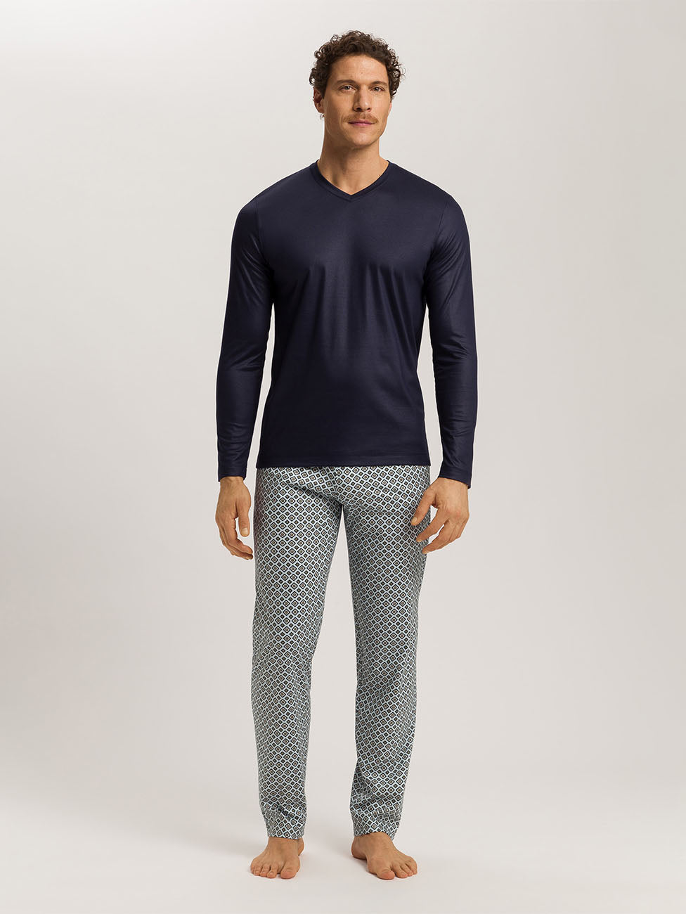 Hanro Night & Day Long Sleeve Pyjama