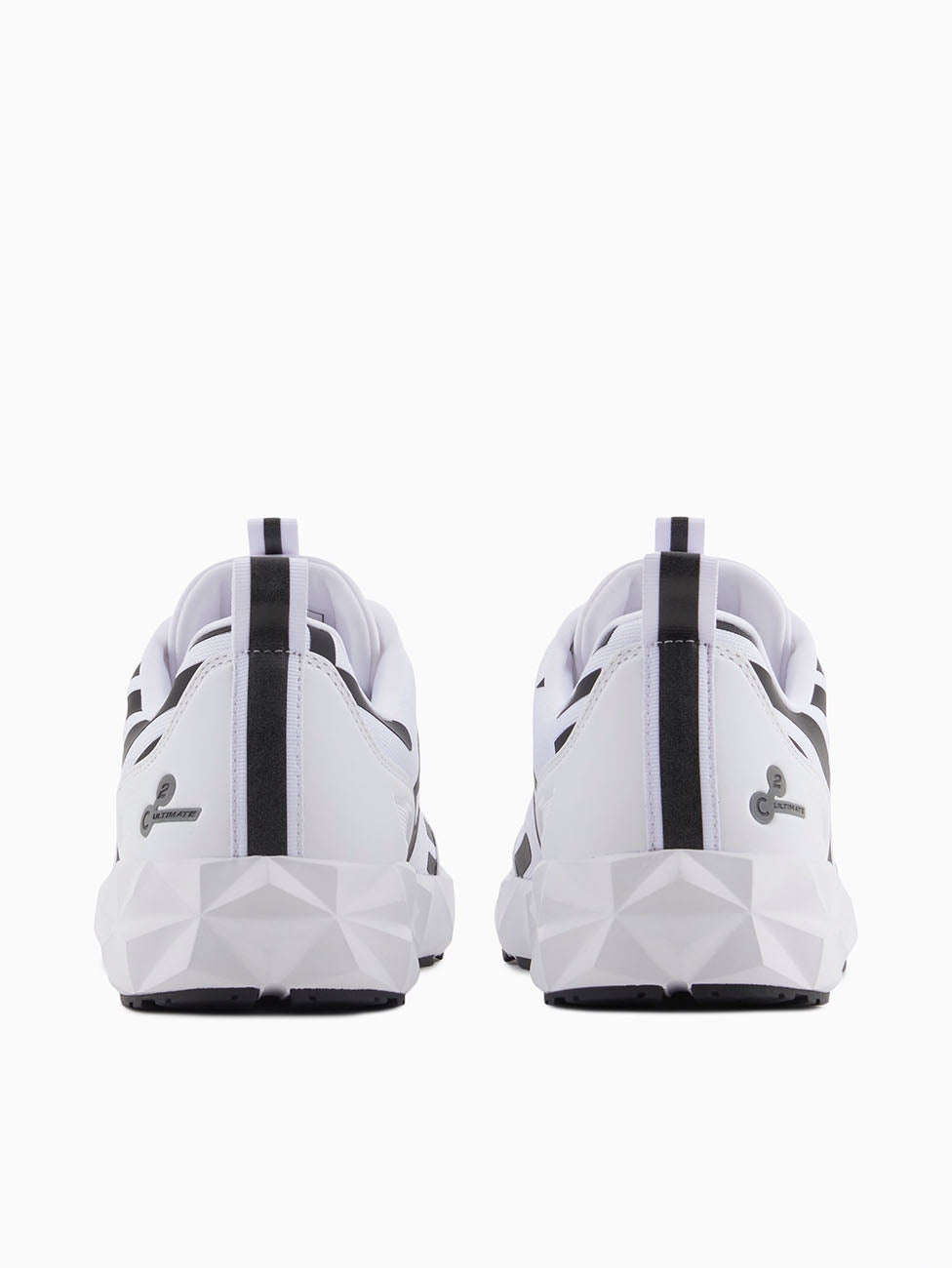 EA7 White & Black Ultimate C2 Kombat Core Sneakers