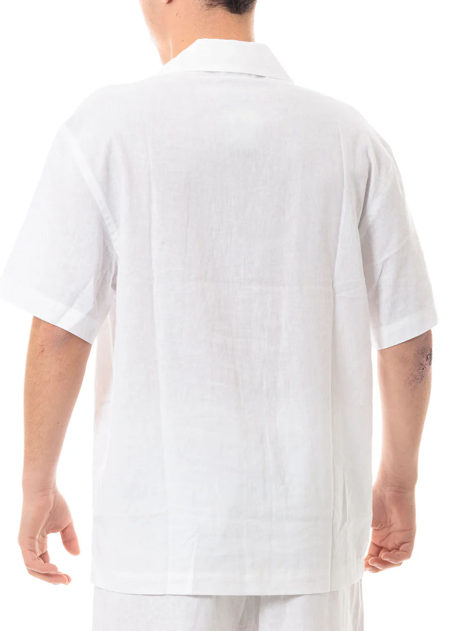 Emporio Armani Linen Blend Beach Shirt