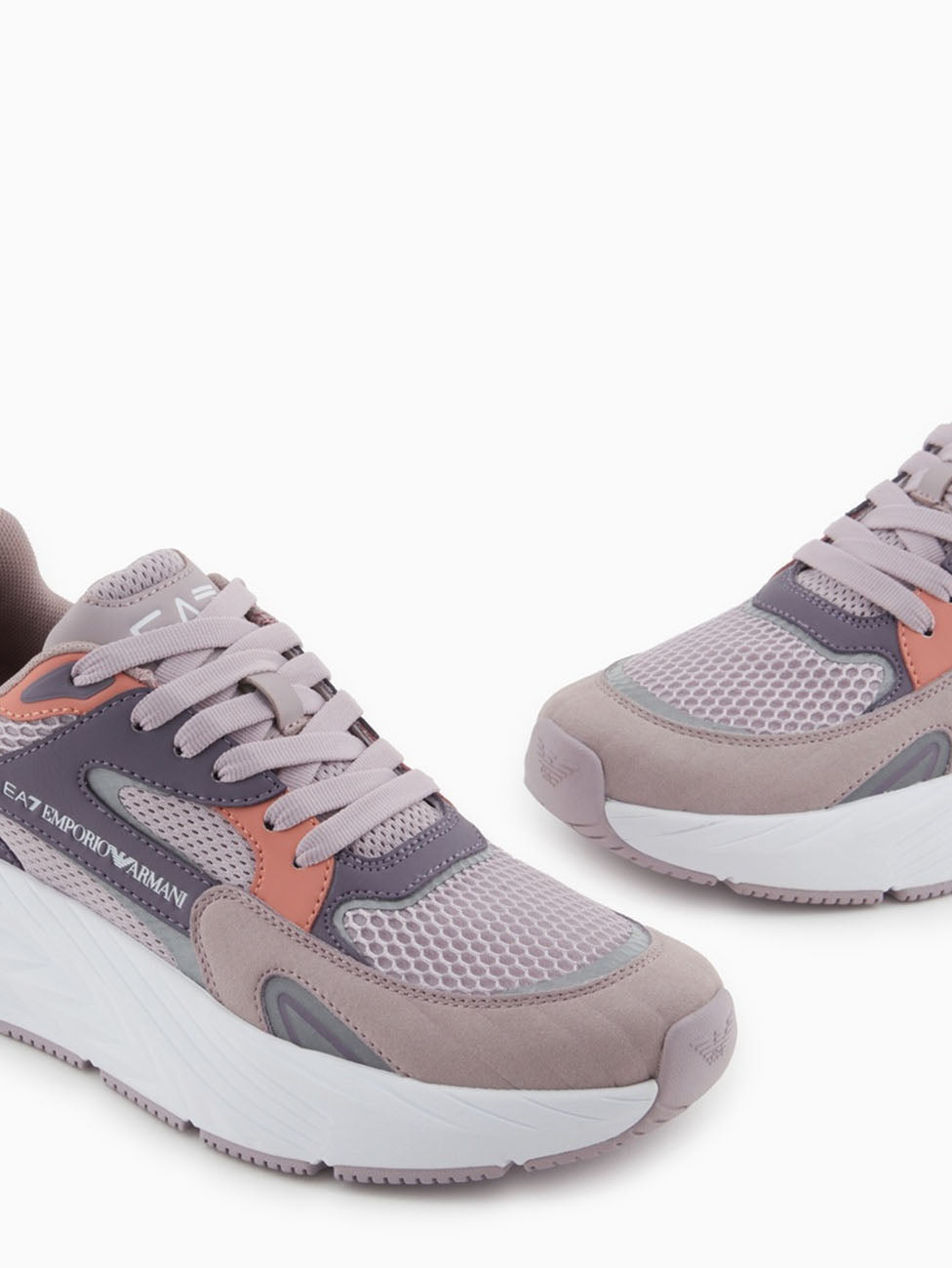 EA7 Cloud Grey Crusher Sonic Sneakers