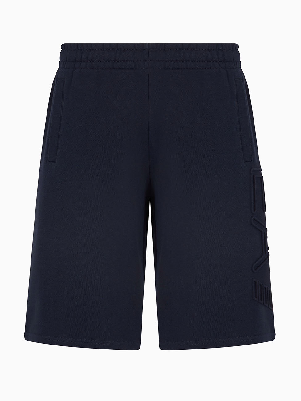 EA7 Logo Series Organic-Cotton Bermuda Shorts
