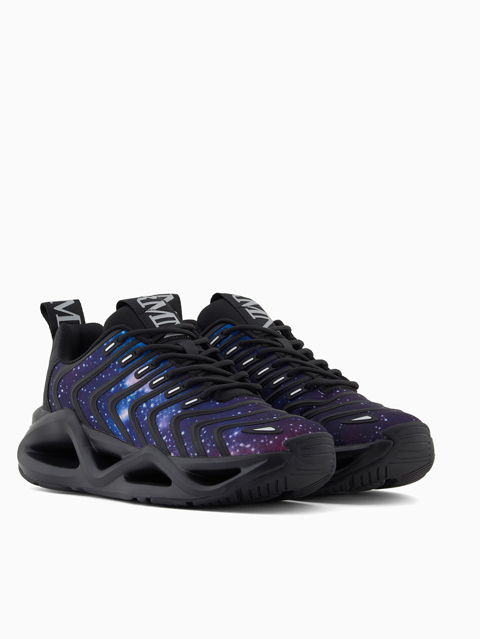 EA7 Triple Black Infinity Galaxy Sneakers
