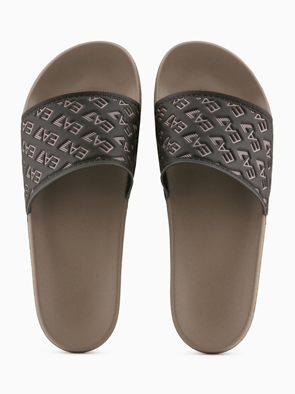 EA7 Logo Pattern Slippers