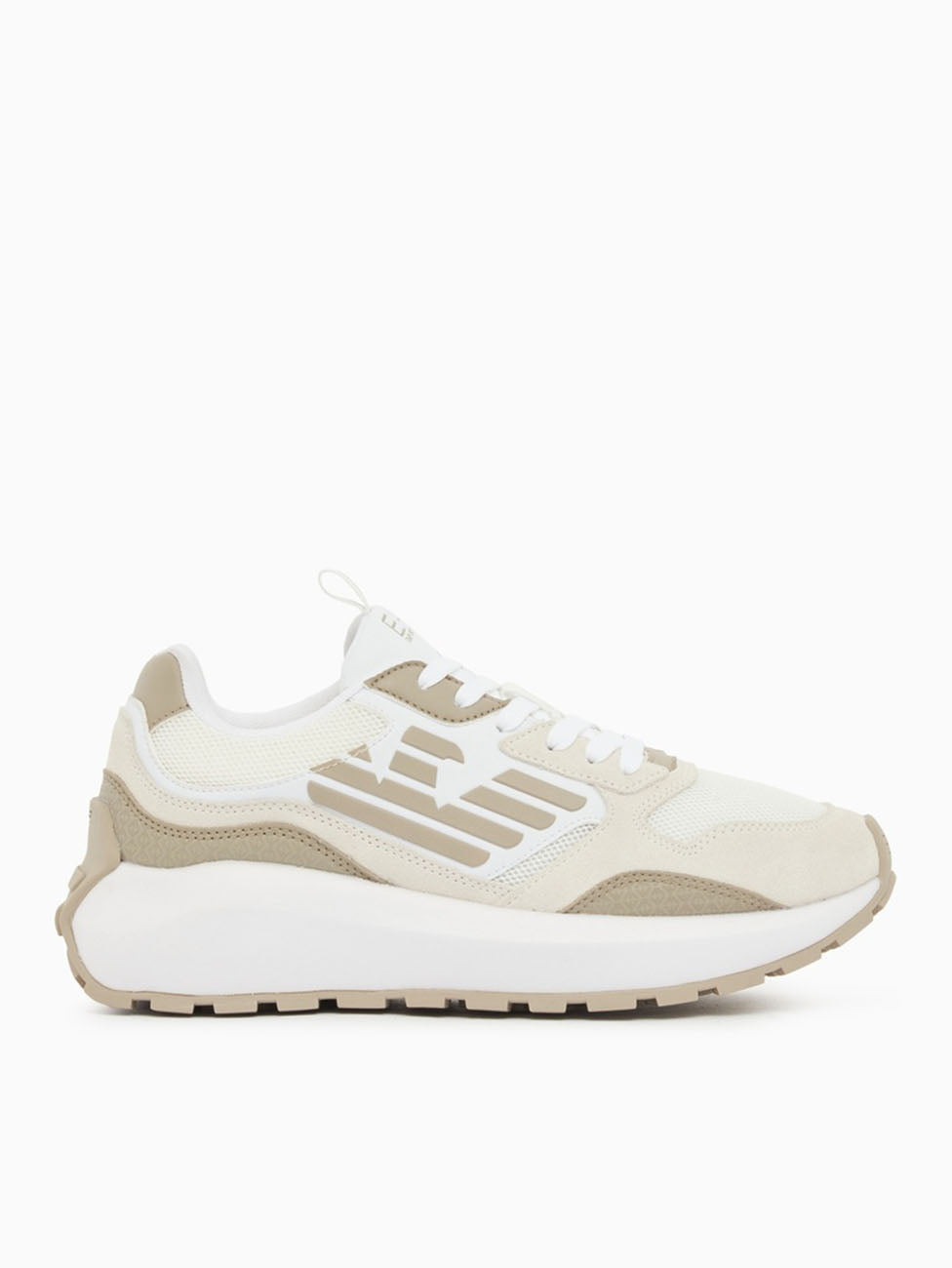 EA7 Beige Wader Vintage Sneakers