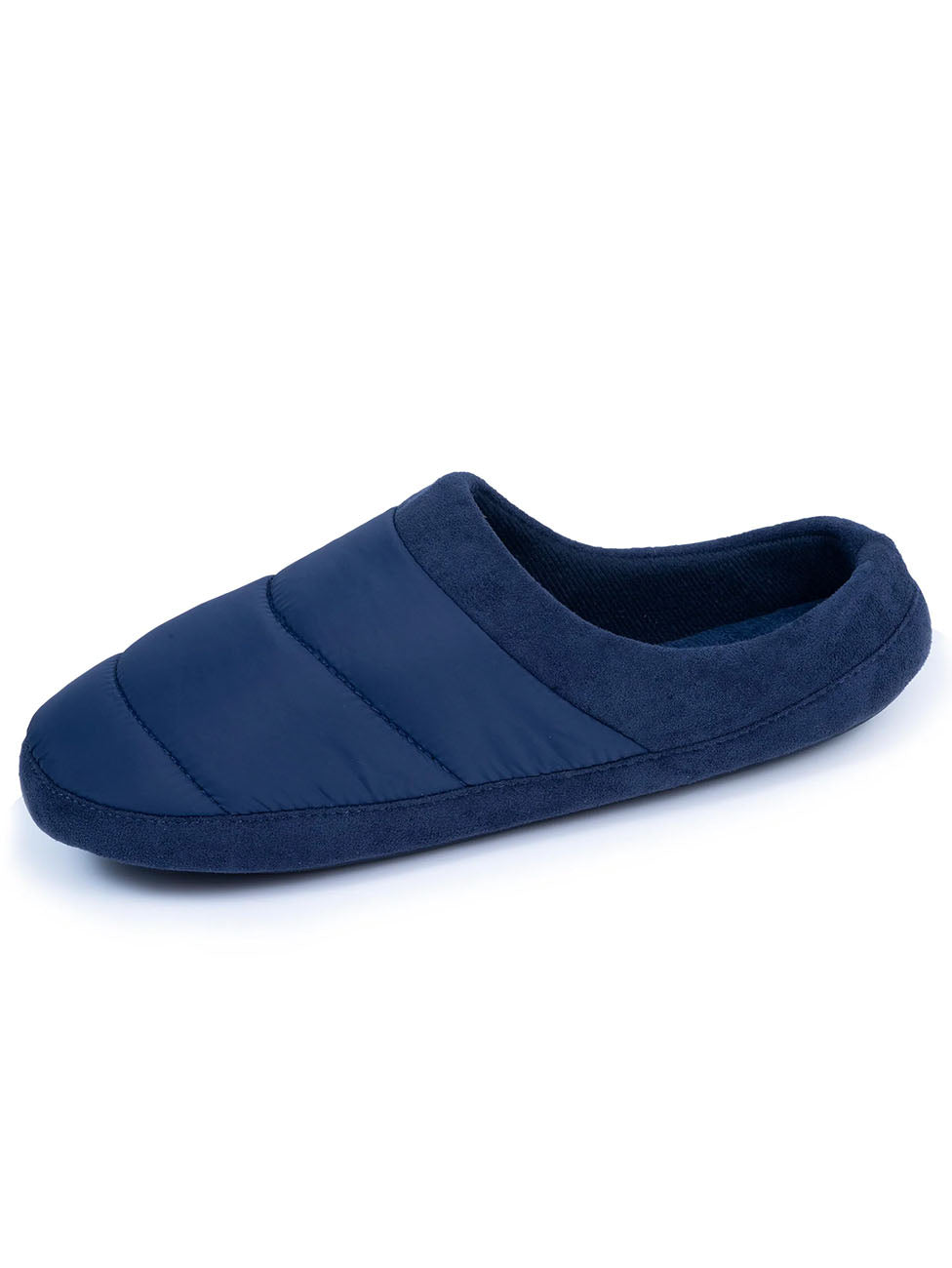 Isotoner Men's Stretch Mesh Marine Slippers