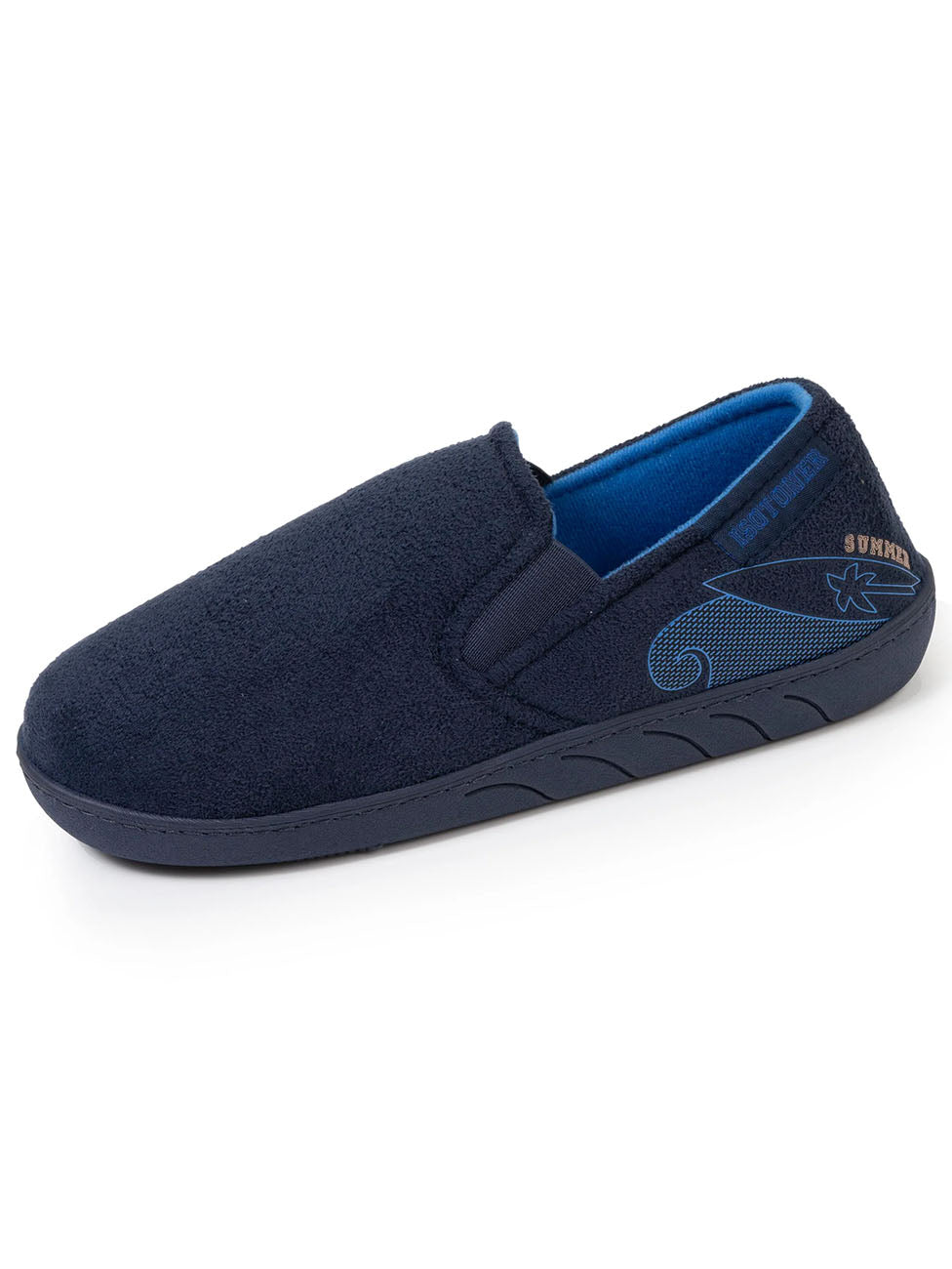 Isotoner Junior Marino Surf No-Hassle House Slippers
