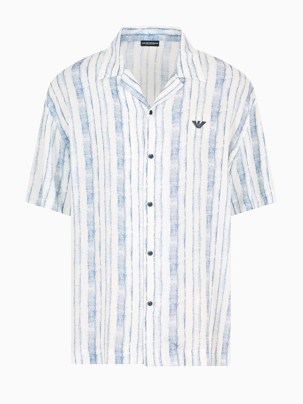Emporio Armani Abstract Pattern Beach Shirt
