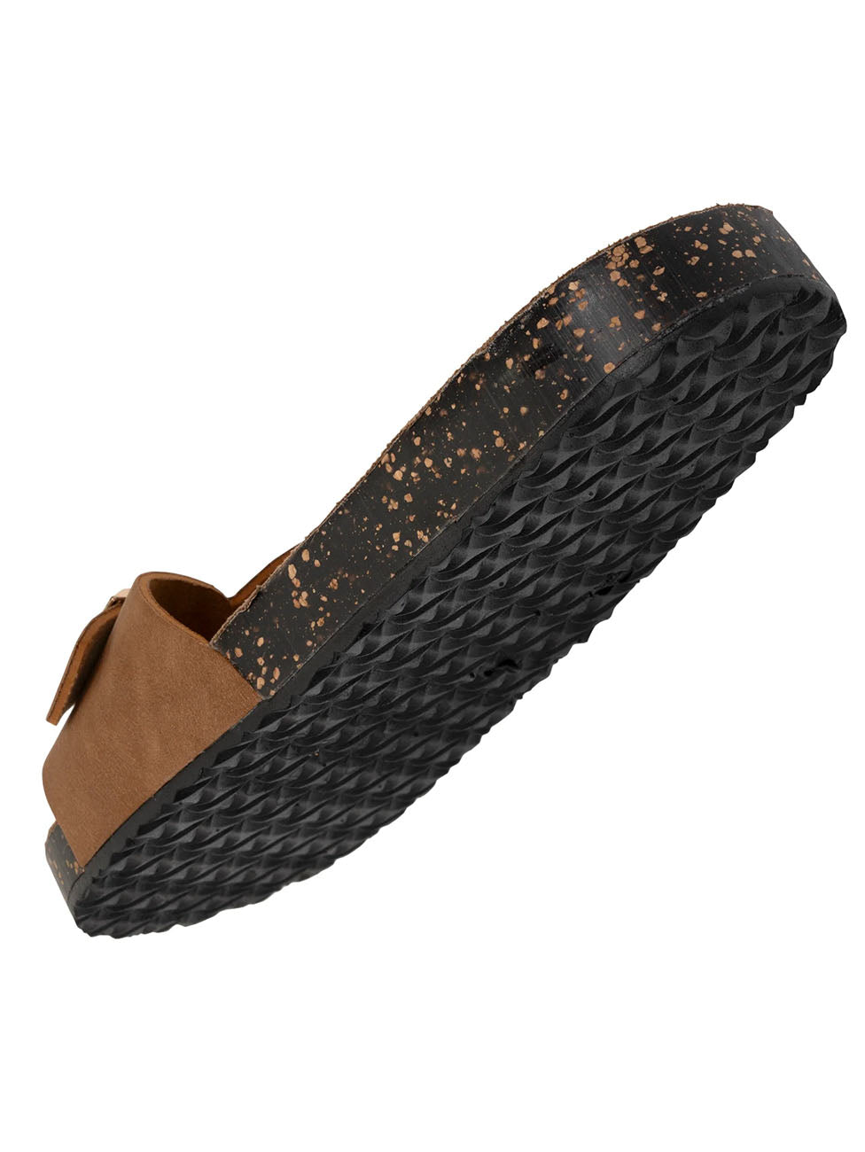 Isotoner Women's Single Strap Camel Slippers