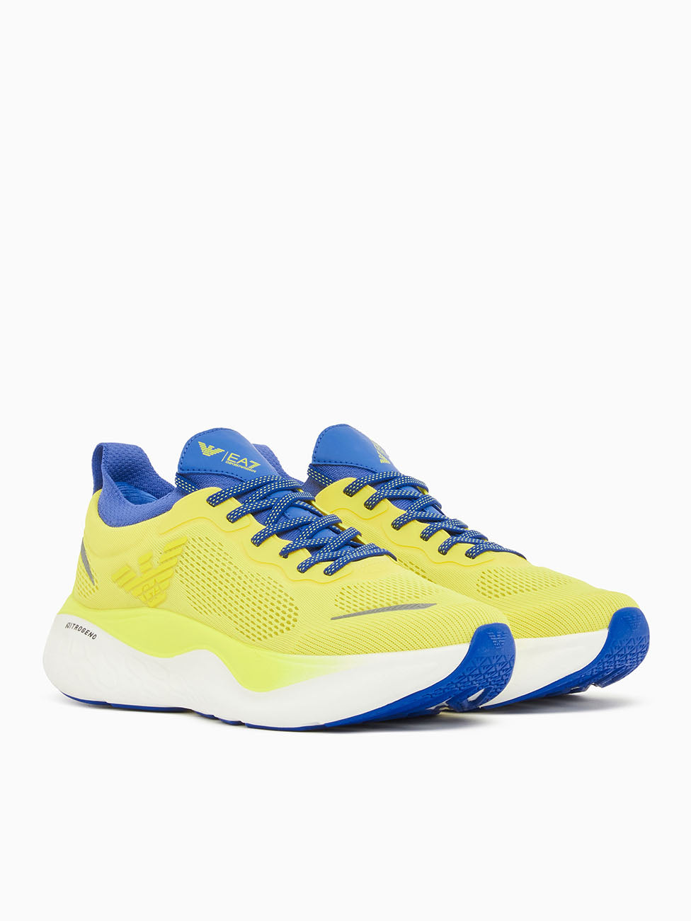 EA7 Yellow Nitro Wave Sneakers