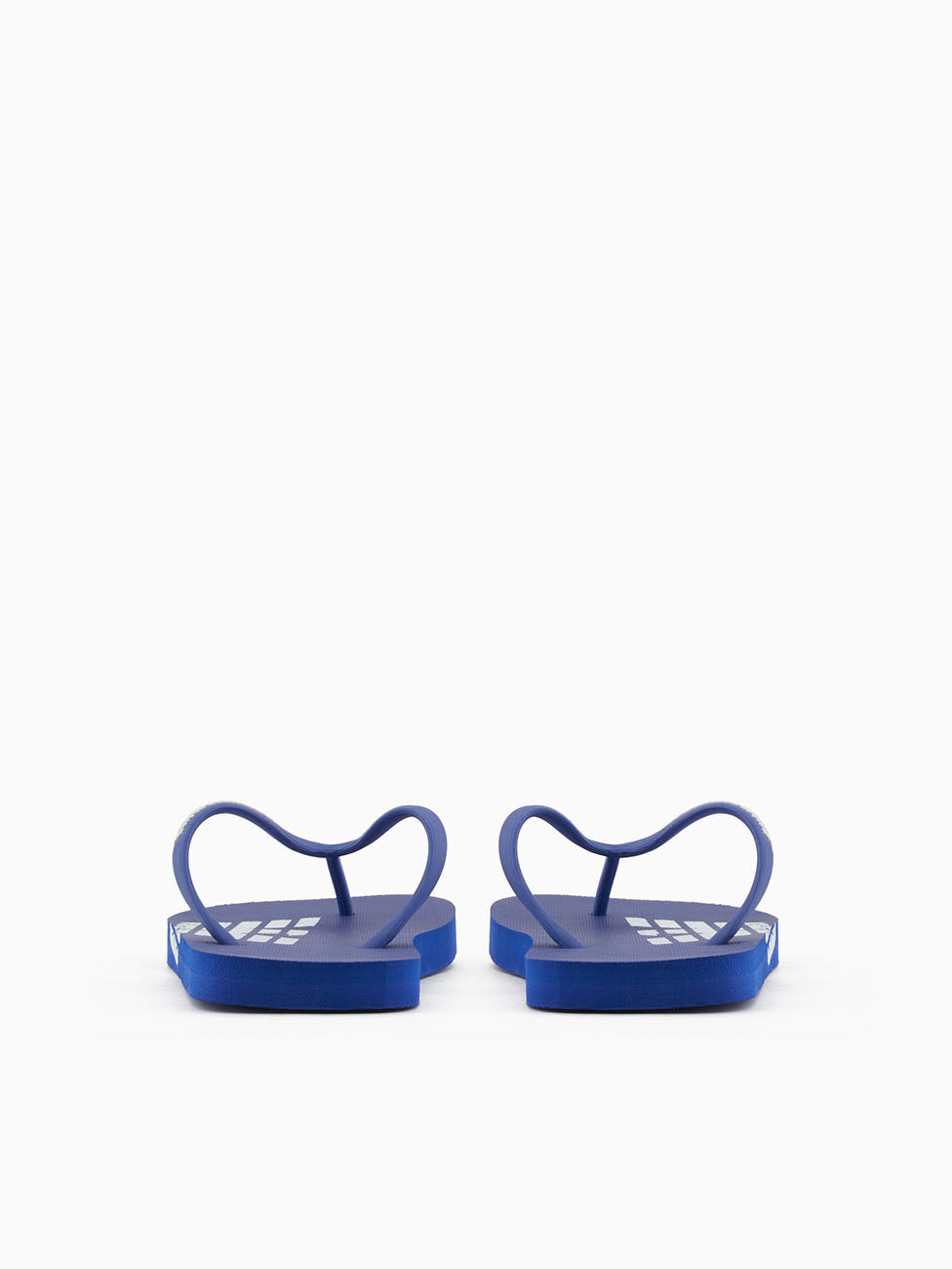 Emporio Armani Blue & White Flip Flops