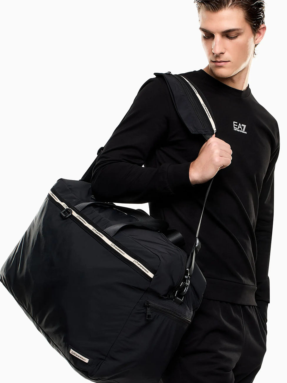 EA7 Train Logo Series Gym Bag