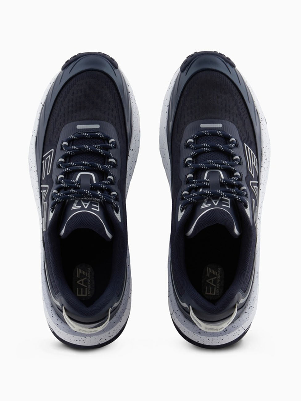 EA7 Navy & Grey Crusher Distance Sonic Trail Sneakers