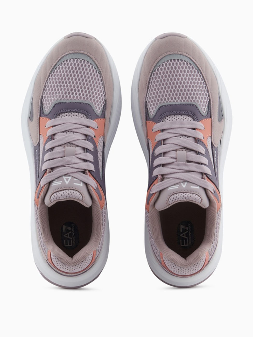 EA7 Cloud Grey Crusher Sonic Sneakers