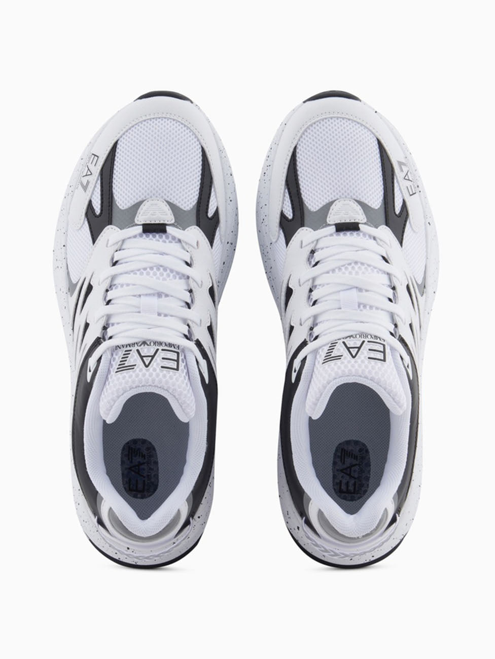 EA7 White & Black Crusher Sonic Dart Sneakers