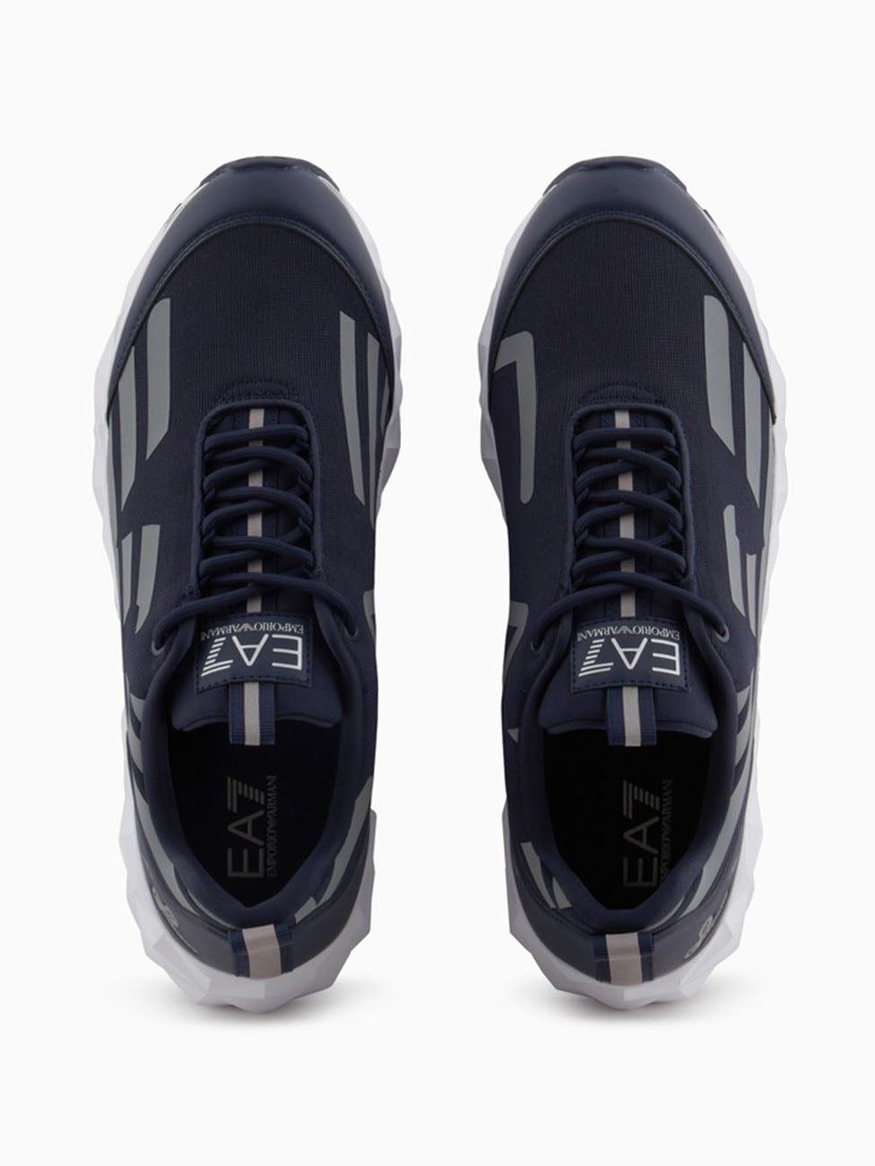 EA7 Navy & Silver Ultimate C2 Kombat Core Sneakers