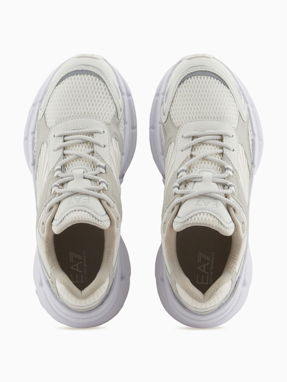 EA7 Off-White Crave Monogram Sneakers