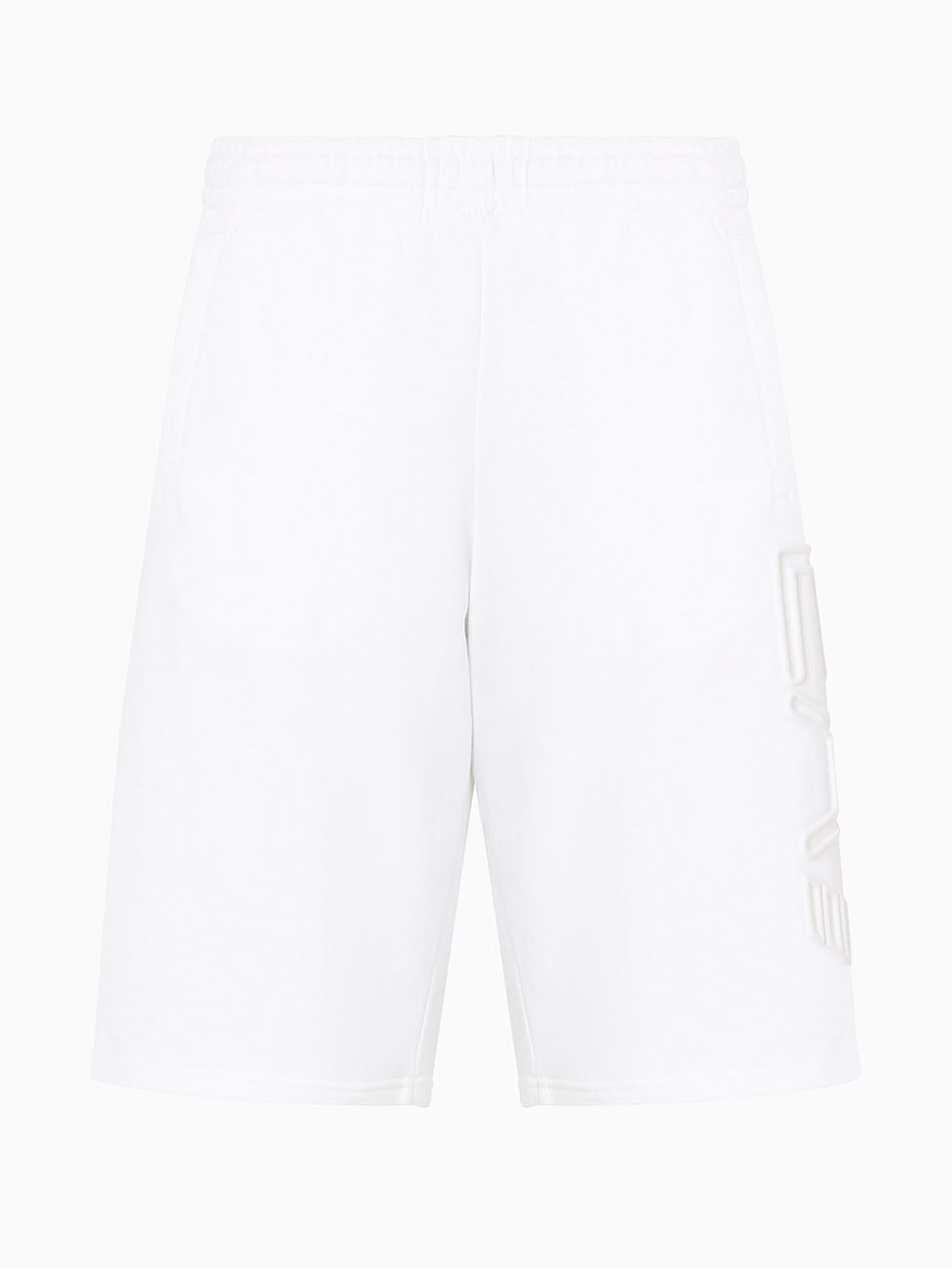 EA7 Logo Series Organic-Cotton Bermuda Shorts