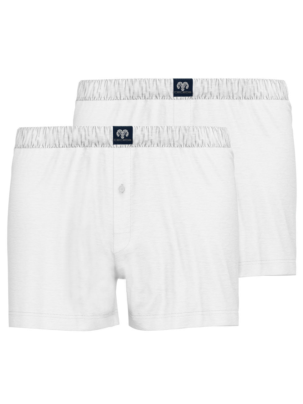 Ceceba Plain Daytona Men's Boxers (Pack of 2)