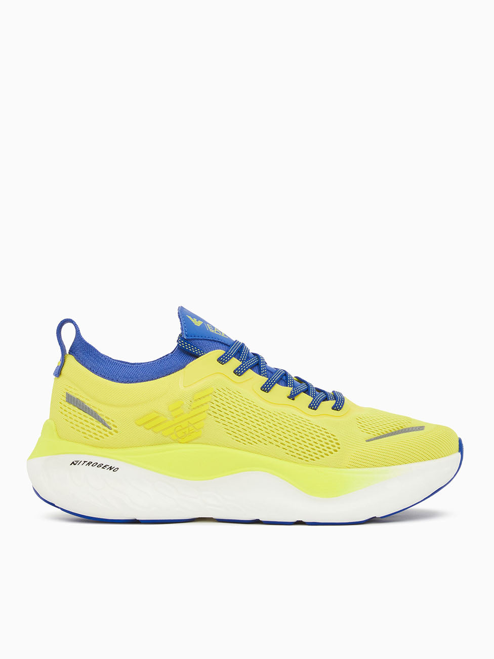 EA7 Yellow Nitro Wave Sneakers