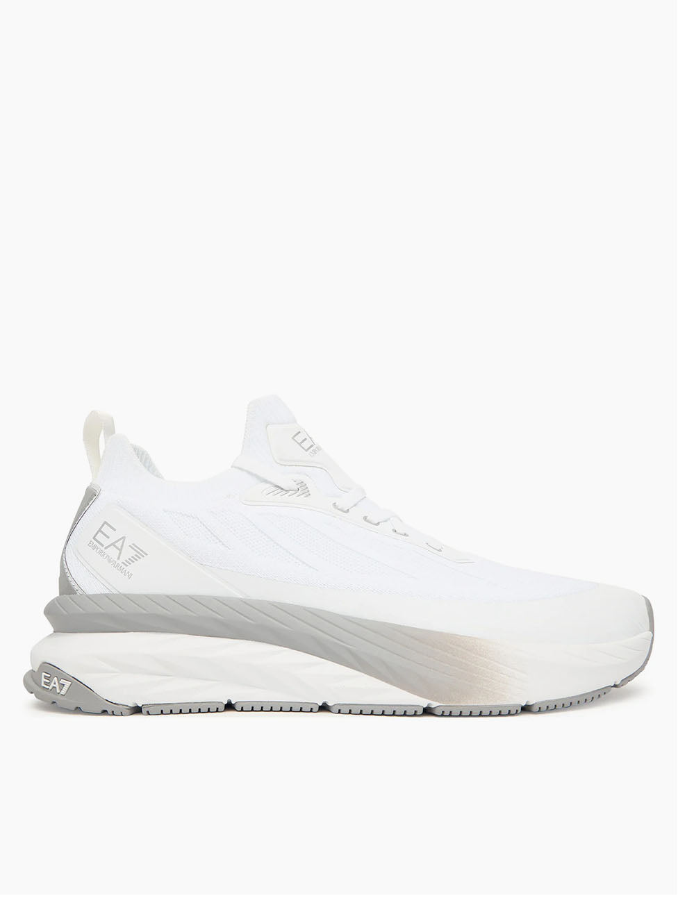 EA7 White Sonic Knit sneakers