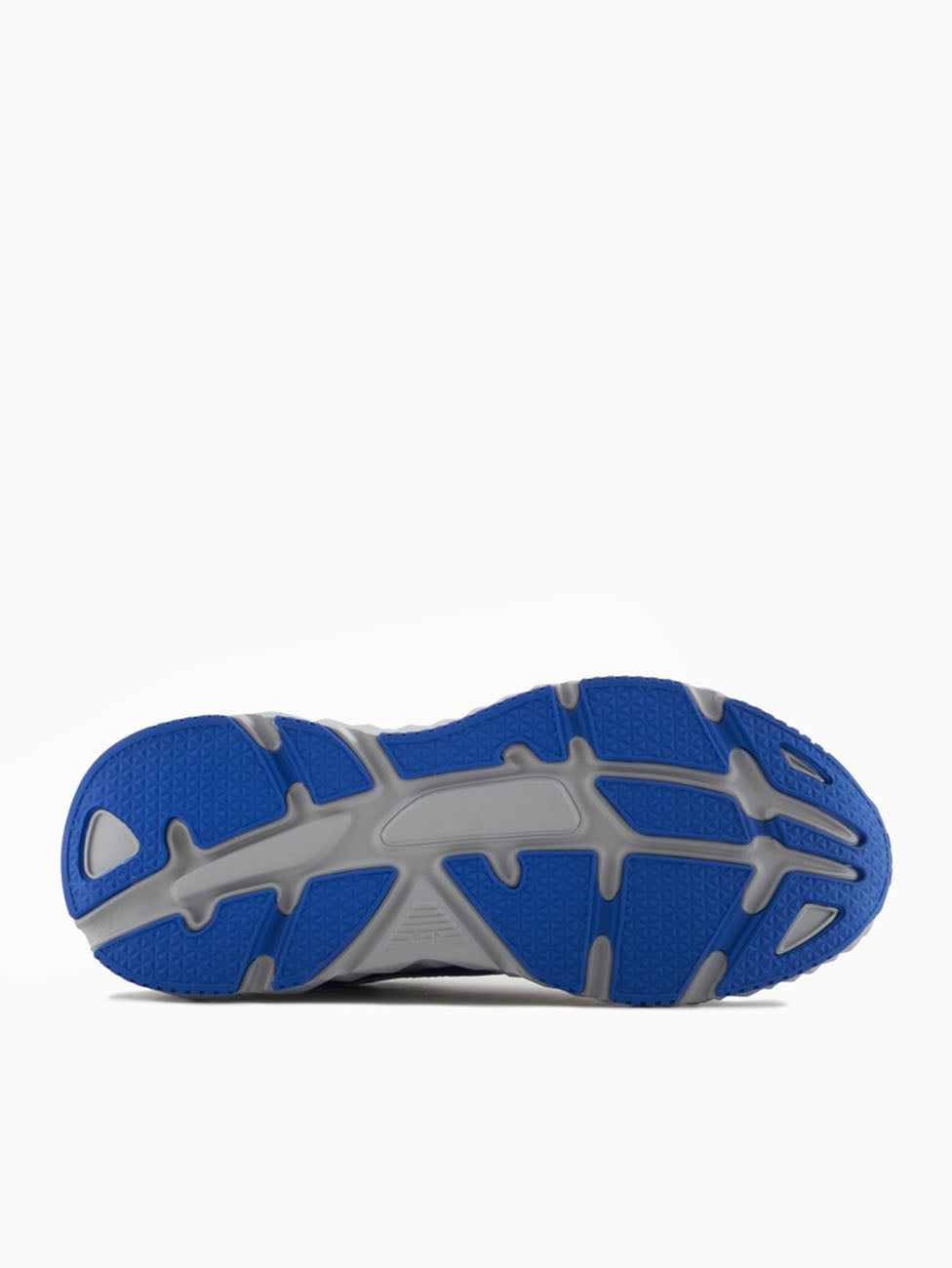 EA7 Silver & Blue Ultimate C2 Kombat Tech Sneakers