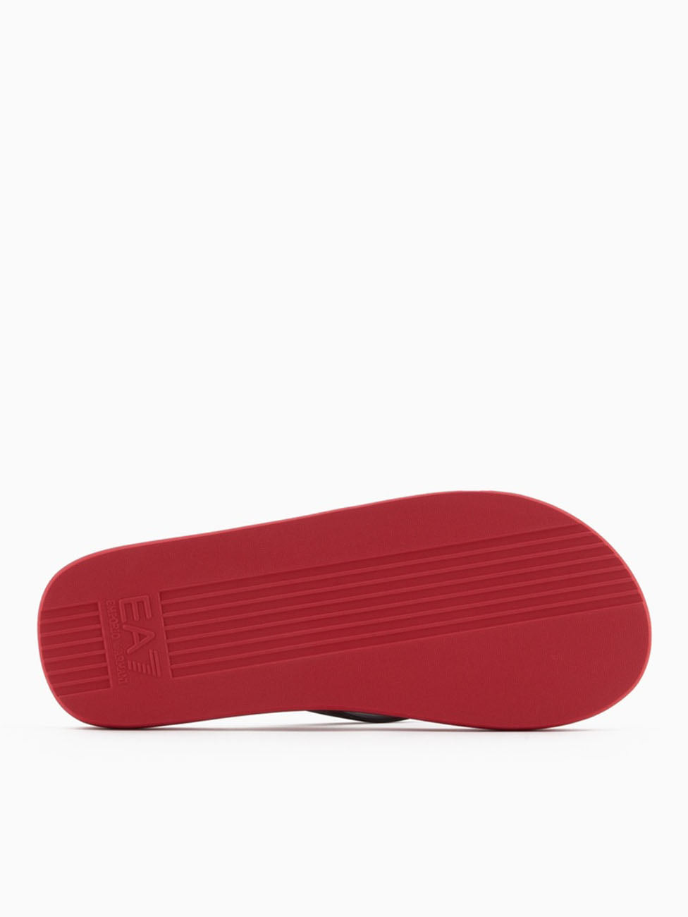 EA7 Red & Black Rubber Flip Flops