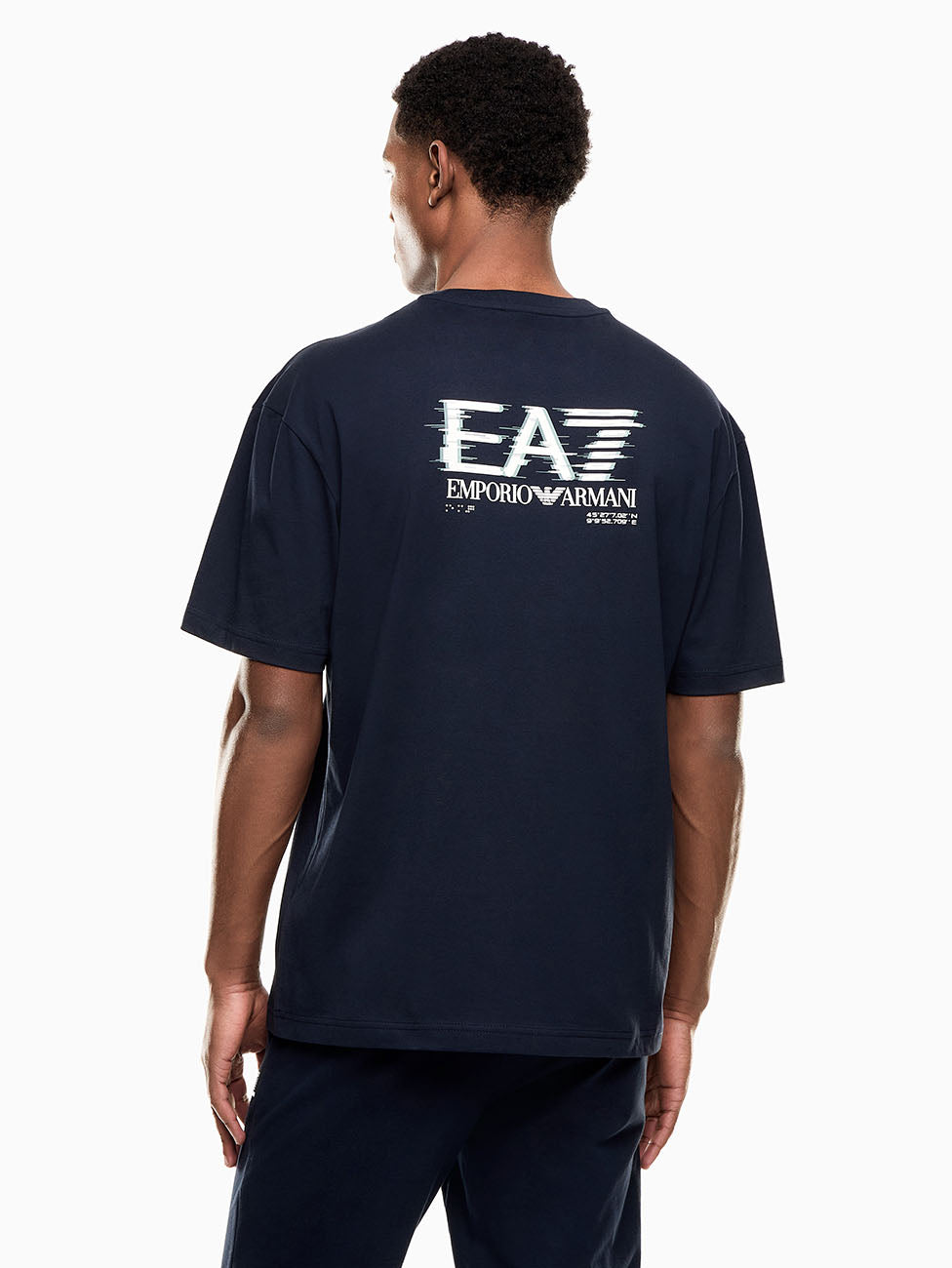 EA7 Visibility Cotton Jersey T-shirt
