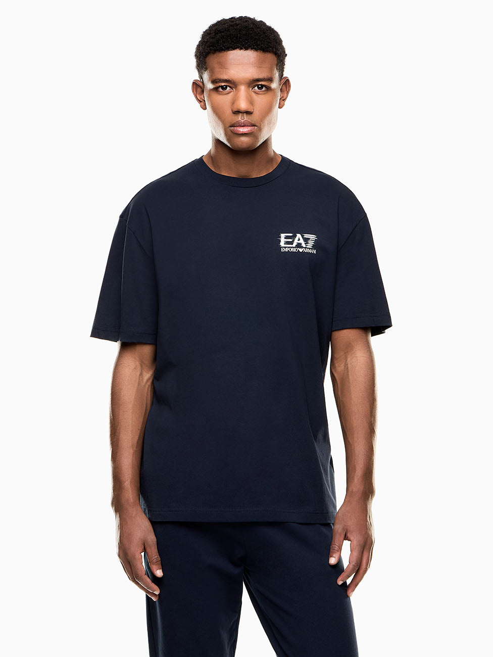 EA7 Visibility Cotton Jersey T-shirt