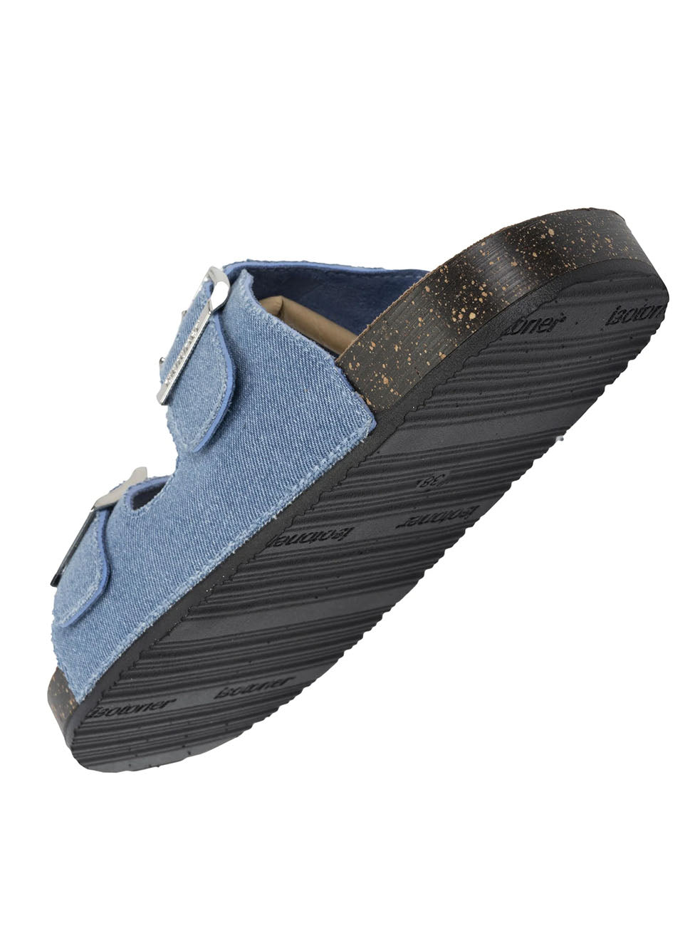 Isotoner Women's Double Strap Denim Slippers