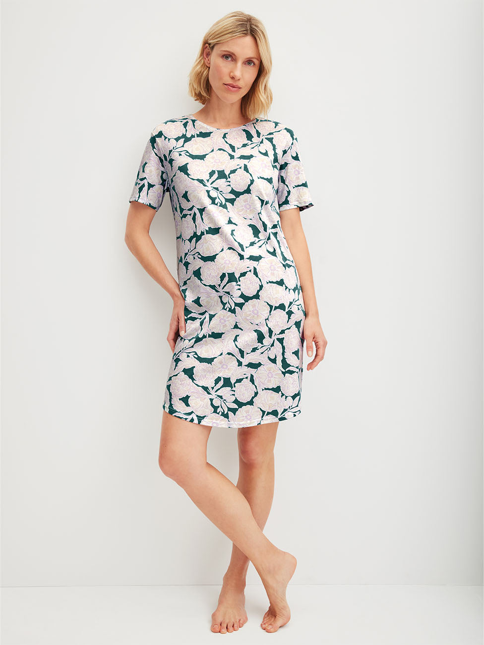 Calida Botanic Dreams Short sleeve Nightdress