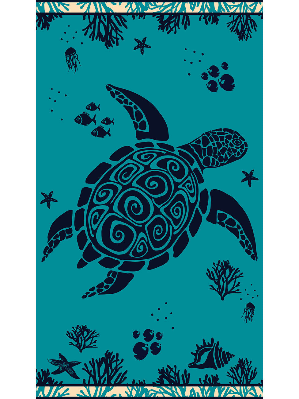 Le Comptoir De La Plage Princesa Beach Towel