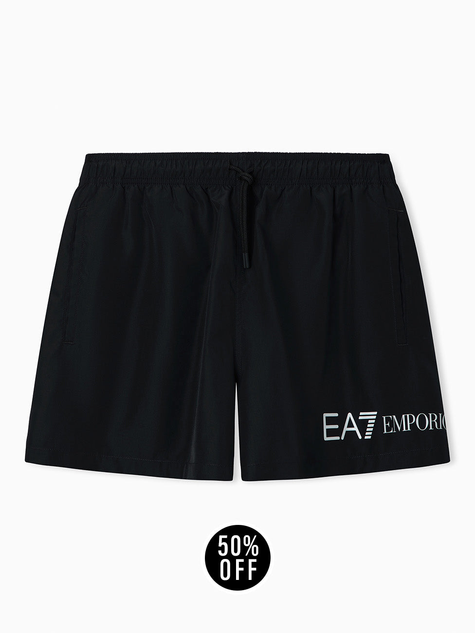 EA7 Black ASV Swim Shorts