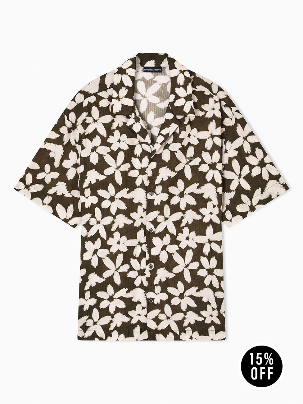 Emporio Armani Flower & Eagle Shirt