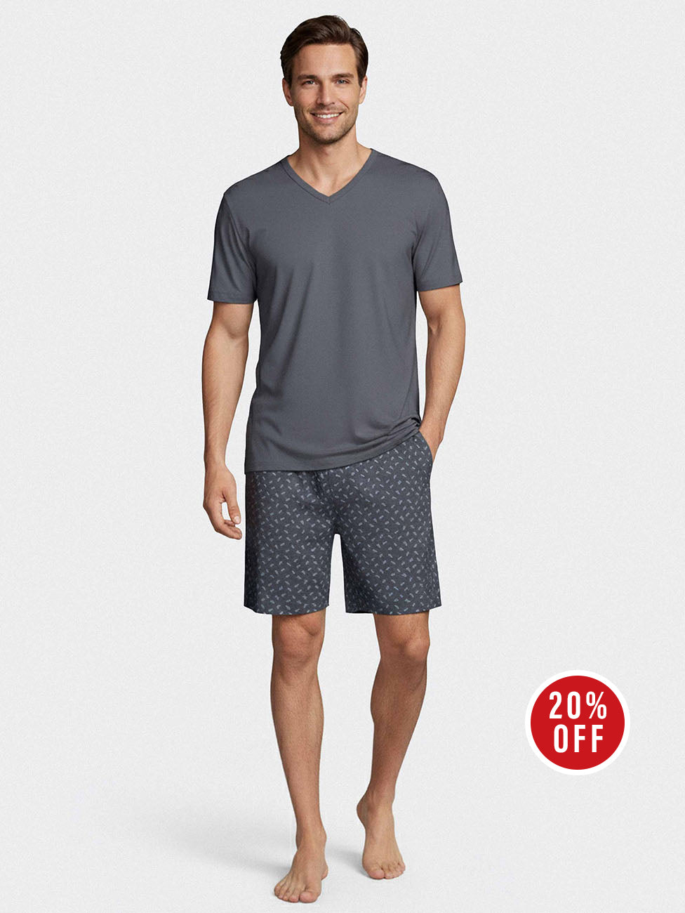 Impetus Lyocell Men's Short Pyjama