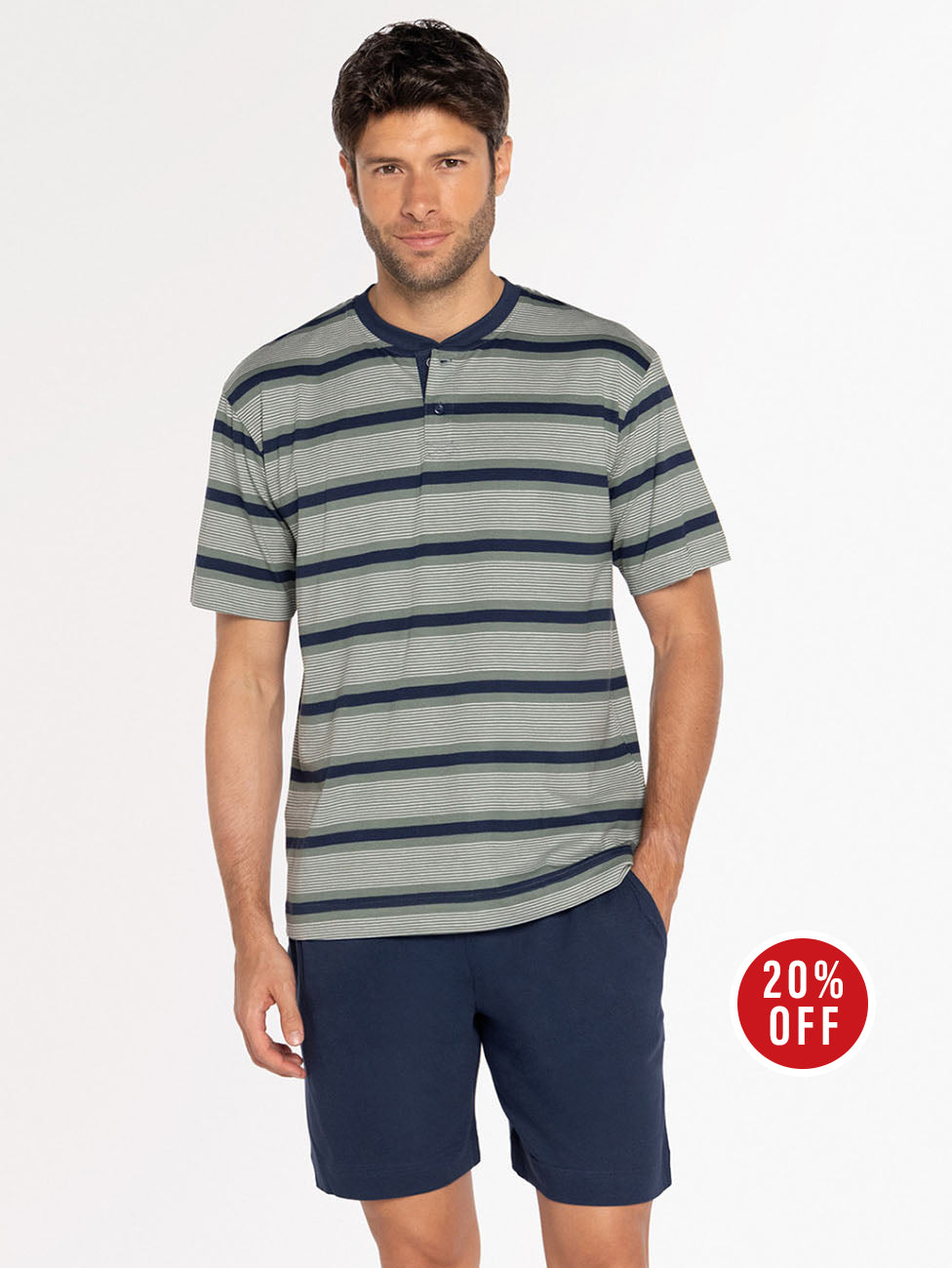 Punto Blanco Capri Cotton Men's Short Pyjama